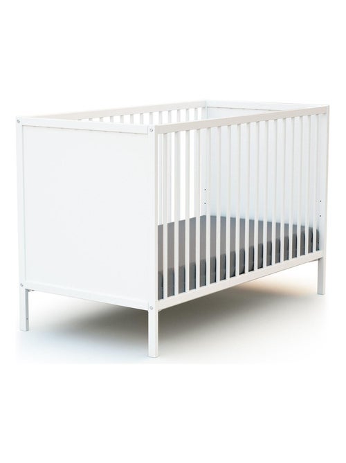 Webaby - kinderbed in hout wit 60 x 120 cm alba - Kiabi