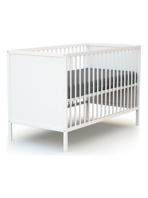 Webaby - kinderbed in hout wit 60 x 120 cm alba - Kiabi