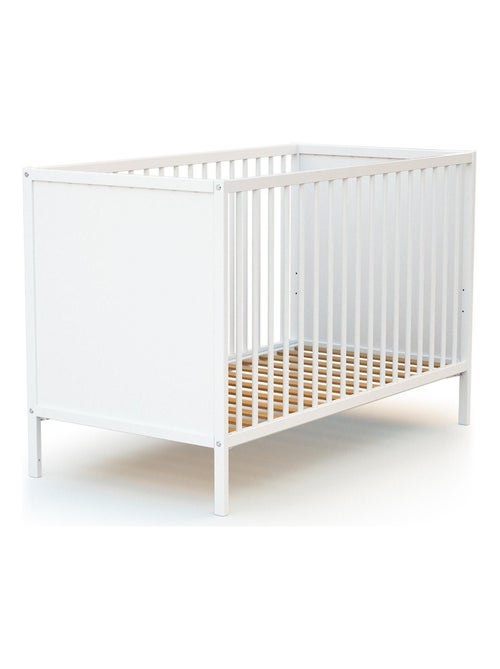 Webaby - kinderbed in hout wit 60 x 120 cm alba - Kiabi