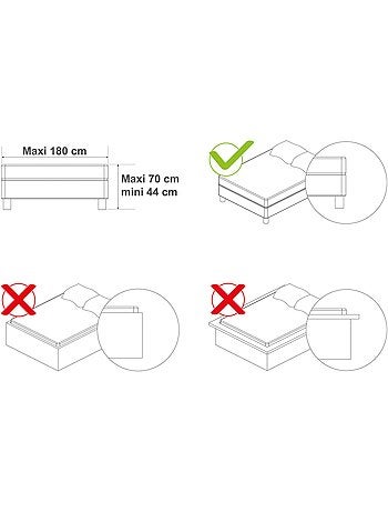 Webaby - lit bébé cododo en bois avec roulettes 60 x 120 lio