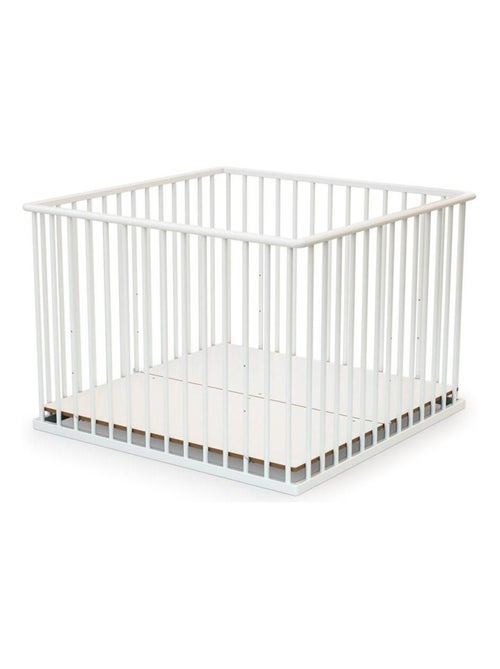 Webaby - parc bébé en bois 100 x 100 cm cubo 100x100cm - Kiabi Webaby - parc bébé en bois 100 x 100 cm cubo 100x100cm - Kiabi