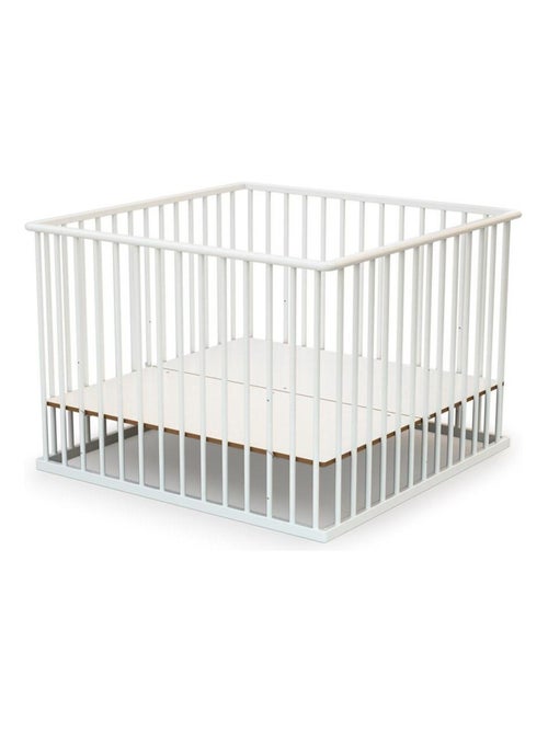 Webaby - parc bébé en bois 100 x 100 cm cubo 100x100cm - Kiabi Webaby - parc bébé en bois 100 x 100 cm cubo 100x100cm - Kiabi