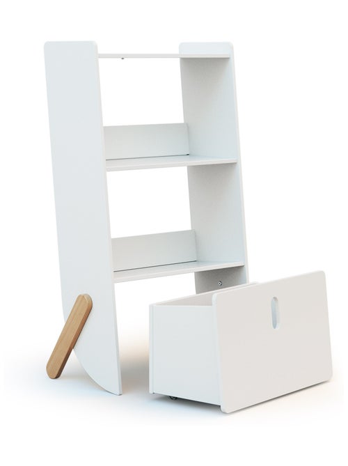 Webaby - piraat houten kinderplank - wit - Kiabi Webaby - piraat houten kinderplank - wit - Kiabi