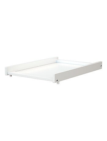 Webaby - plan à langer amovible mona pour lit bébé en bois 60 x 120 cm