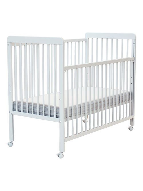 Webaby - verschuifbaar zijbed livo in hout wit 60 x 120 cm - Kiabi Webaby - verschuifbaar zijbed livo in hout wit 60 x 120 cm - Kiabi