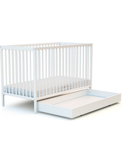 Webaby -tiroir de lit bébé en bois rolo 60 x 120 - Kiabi