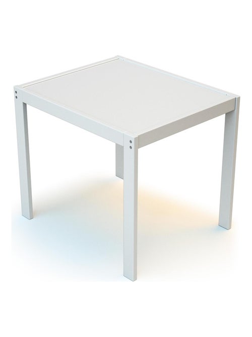 Webaby kindertafel in hout wit - Kiabi Webaby kindertafel in hout wit - Kiabi