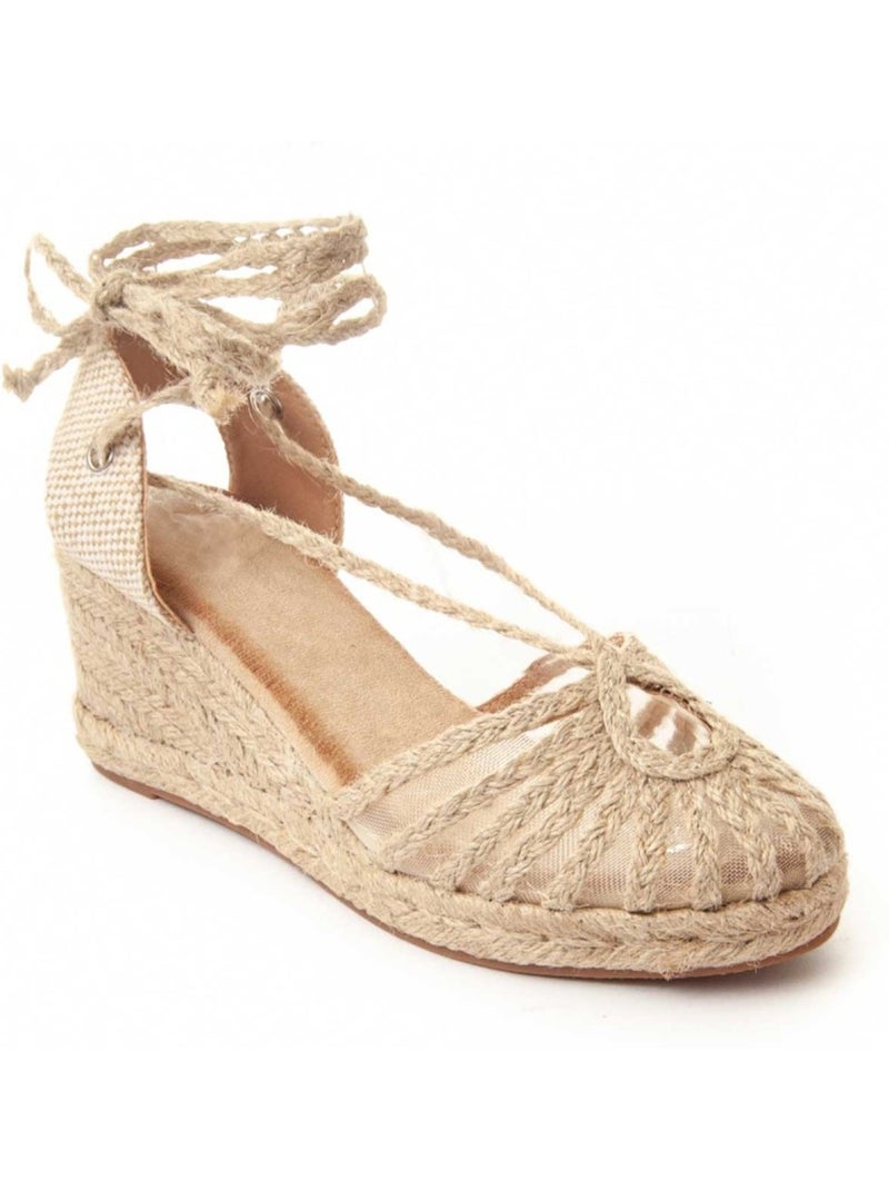 Wedge Sparto Tessilie Montevita Beige - Kiabi