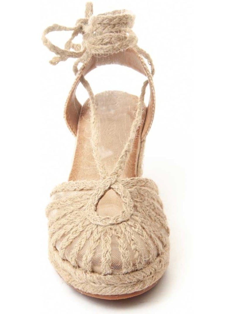 Wedge Sparto Tessilie Montevita Beige - Kiabi