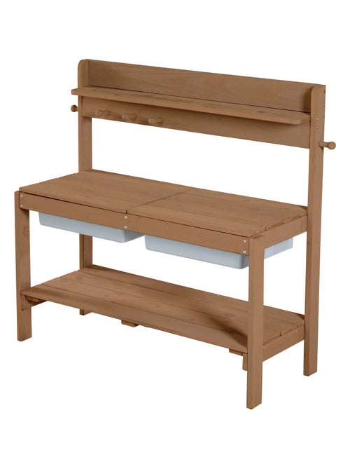 Weerbestendige buitenkeuken voor kinderen van massief hout 'Fun Outdoor+' ROBA - Kiabi Weerbestendige buitenkeuken voor kinderen van massief hout 'Fun Outdoor+' ROBA - Kiabi