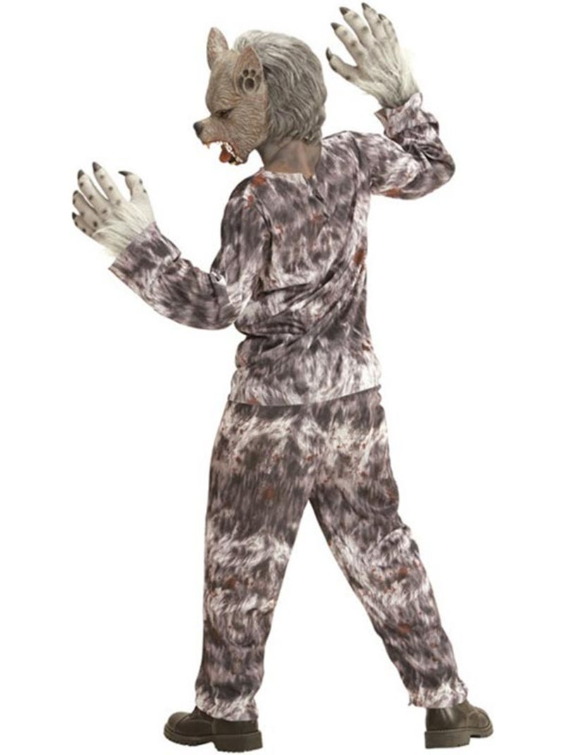 Weerwolfkostuum met masker N.v.t. - Kiabi