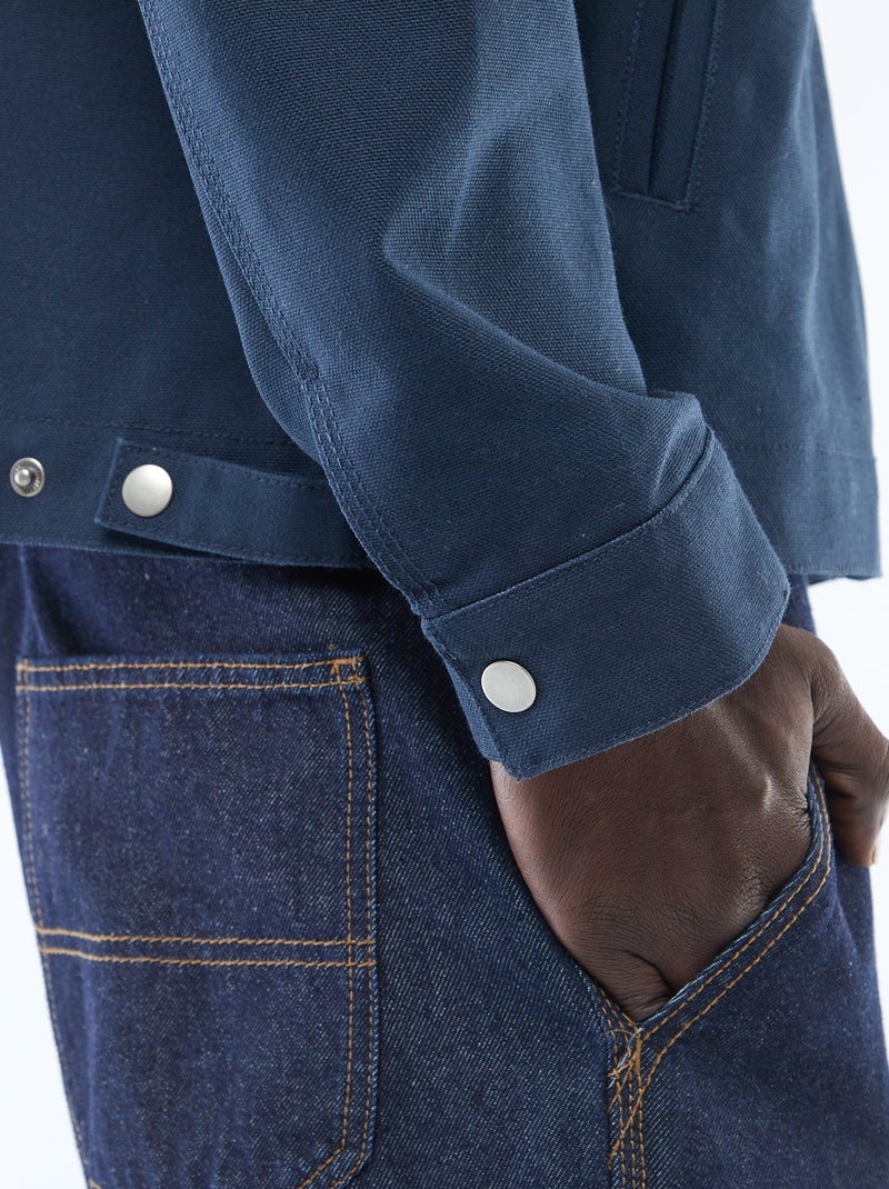 Werkjass in workwearstijl Blauw - Kiabi