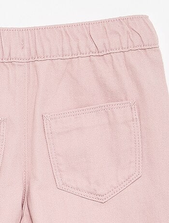 Wide leg-broek - aansluitende pasvorm
