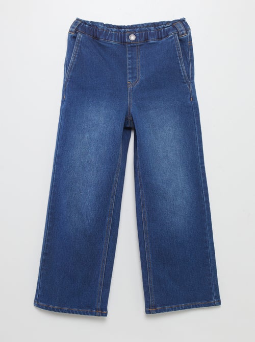 Wide leg-broek - collectie gemakkelijk aan te trekken - Kiabi