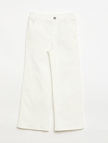 Wide leg-broek - collectie gemakkelijk aan te trekken