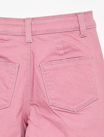Wide leg broek zonder zakken aan de voorkant
