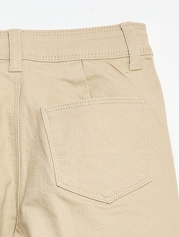 Wide leg broek zonder zakken aan de voorkant