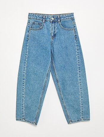 Wide leg fit broek met zilverkleurige fantasie studs