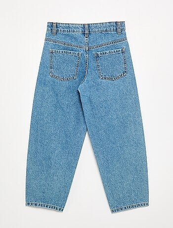 Wide leg fit broek met zilverkleurige fantasie studs