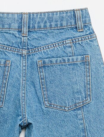 Wide leg fit broek met zilverkleurige fantasie studs