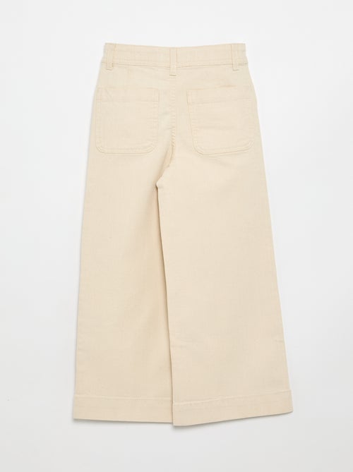 Wide leg fit broek - Kiabi