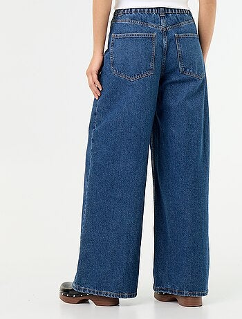 Wide leg jeans
