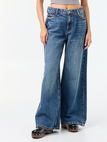 Wide leg-jeans