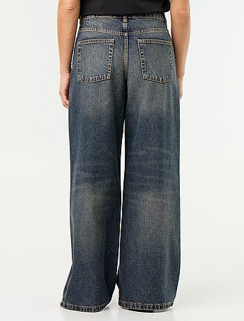 Wide leg-jeans