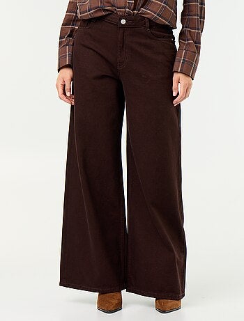 Wide leg-jeans