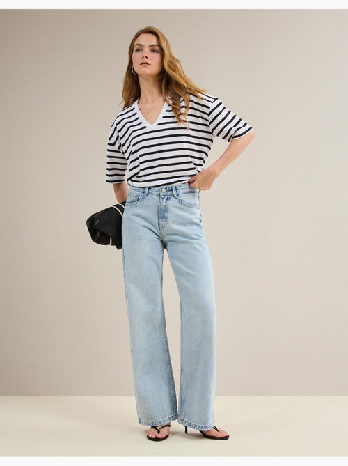 'Wide Leg' jeans, MO Fashion - Kiabi 'Wide Leg' jeans, MO Fashion - Kiabi