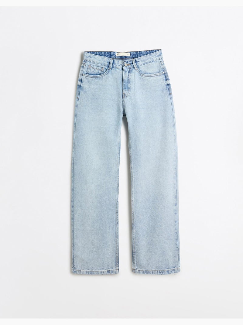 'Wide Leg' jeans, MO Fashion Blauw - Kiabi