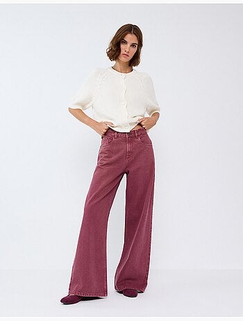 'wide leg' jeans, mo fashion