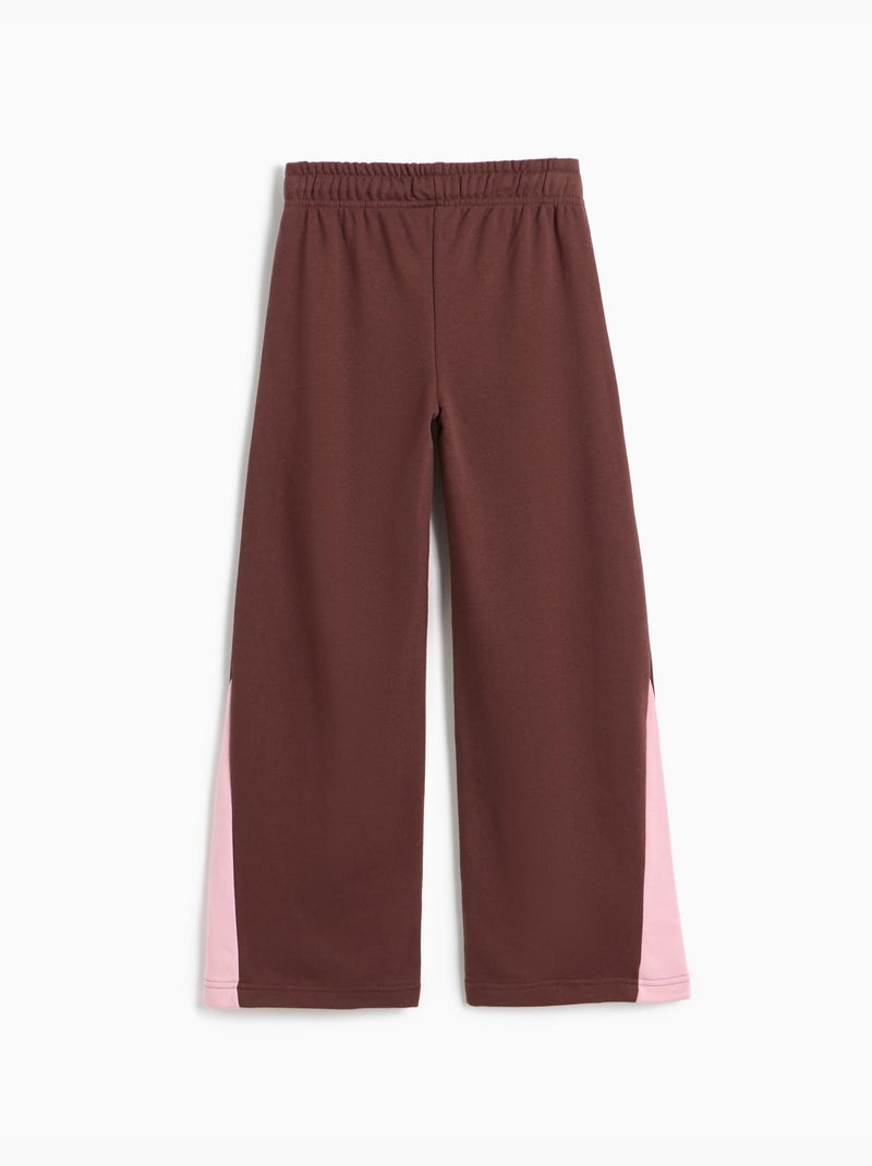 Wide leg-joggingbroek, mo fashion Bruin - Kiabi