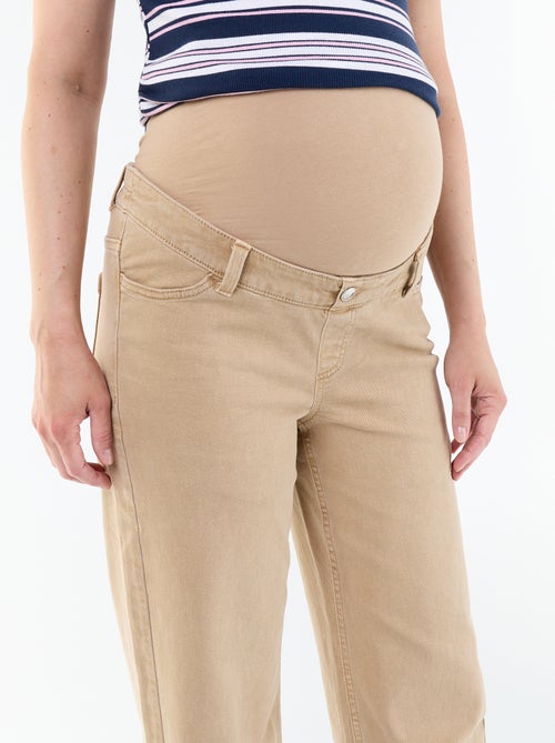 Wide leg-zwangerschapsbroek - Kiabi