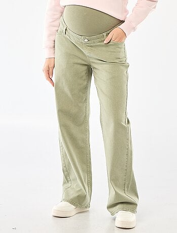 Wide leg-zwangerschapsbroek