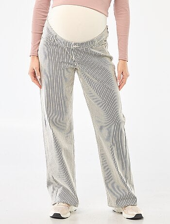 Wide leg-zwangerschapsbroek
