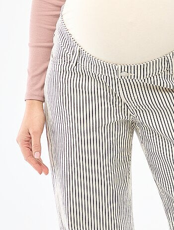 Wide leg-zwangerschapsbroek