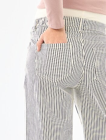 Wide leg-zwangerschapsbroek