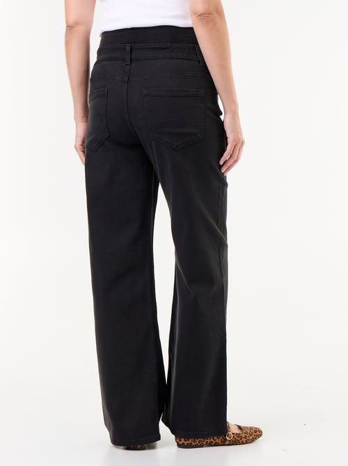 Wide leg-zwangerschapsbroek - Kiabi