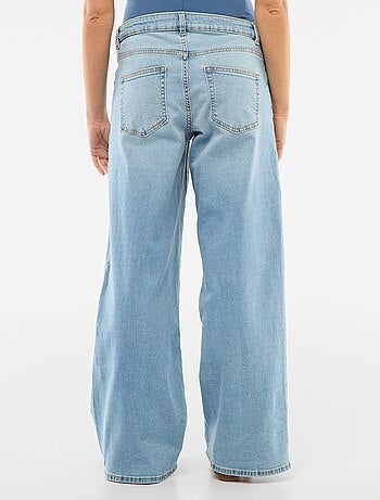 Wide leg zwangerschapsjeans