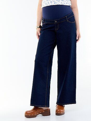 Wide leg zwangerschapsjeans