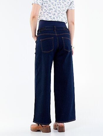 Wide leg zwangerschapsjeans