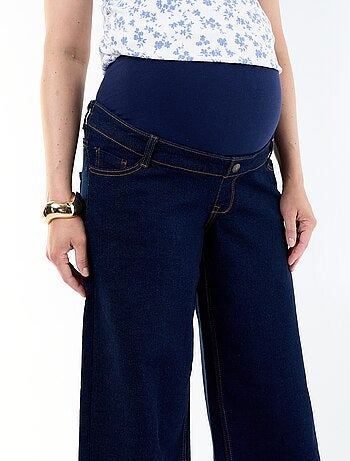 Wide leg zwangerschapsjeans