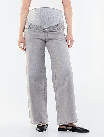 Wide leg zwangerschapsjeans