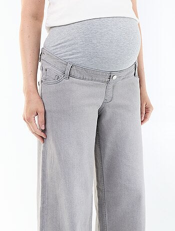 Wide leg zwangerschapsjeans
