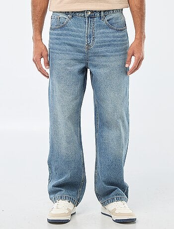 Wijd model / relaxed fit jeans met 5 zakken