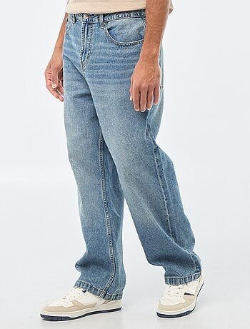 Wijd model / relaxed fit jeans met 5 zakken