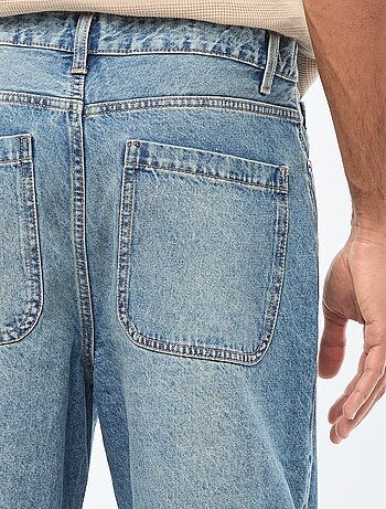 Wijd model / relaxed fit jeans met 5 zakken