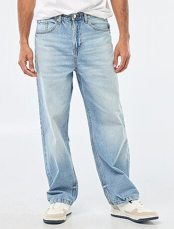 Wijd model / relaxed fit jeans met 5 zakken