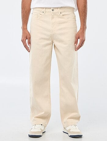 Wijd model / relaxed fit jeans met 5 zakken
